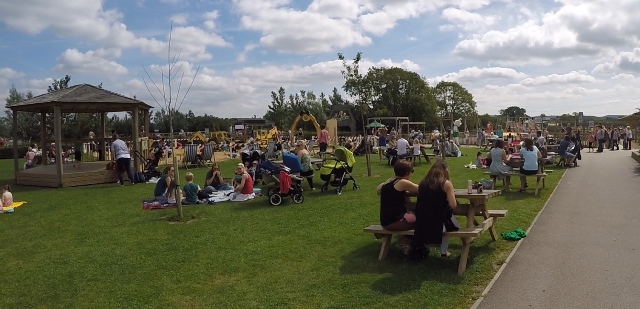 Visitors flock to Puxton Park 